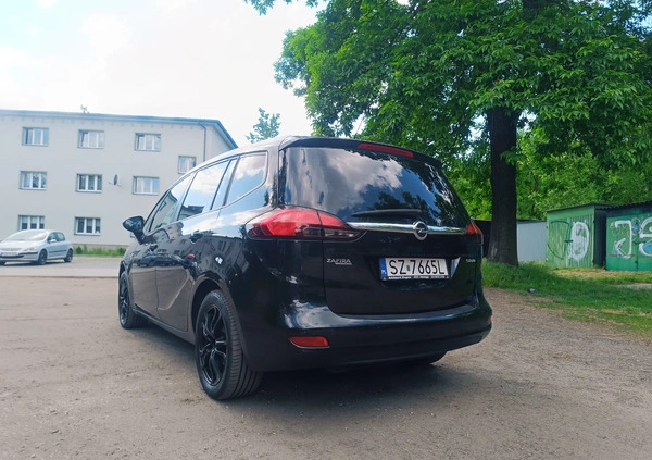 Opel Zafira cena 38200 przebieg: 194000, rok produkcji 2012 z Brzozów małe 79